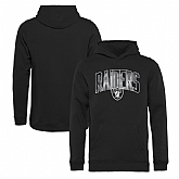 Youth Oakland Raiders NFL Pro Line by Fanatics Branded Arch Smoke Pullover Hoodie Black,baseball caps,new era cap wholesale,wholesale hats